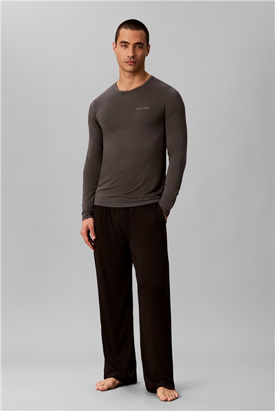 Calvin Klein Modal L/S Crew Neck Erkek Pijama Üstü