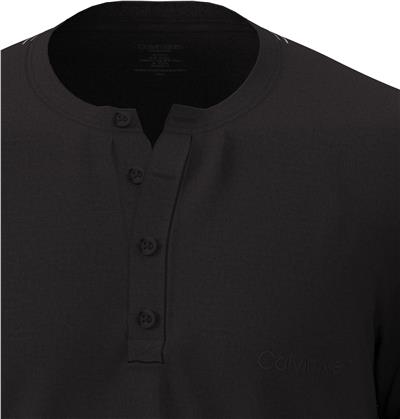 Calvin Klein Modal L/S Henley Erkek Pijama Üstü