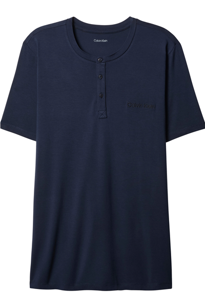 Calvin Klein Modal S/S Henley Erkek Pijama Üstü