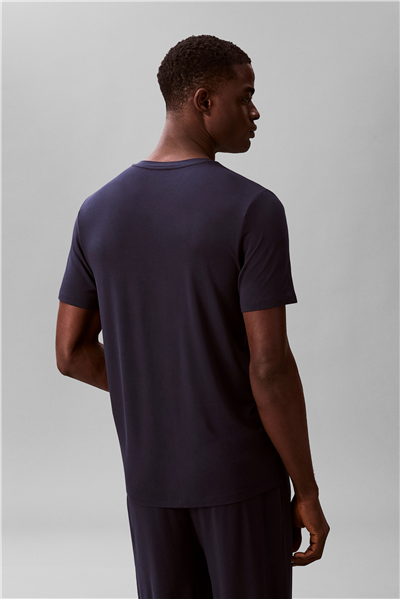 Calvin Klein Modal S/S Henley Erkek Pijama Üstü