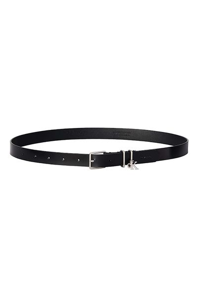Calvin Klein Monogram Charm Keeper Belt 25Mm Kadın Kemer