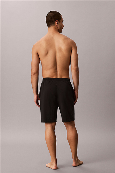 Calvin Klein Monogram Sleep Short Erkek Pijama Altı Siyah