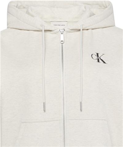 Calvin Klein Monologo French Terry Fz Bf Kadın Kapüşonlu Sweatshirt