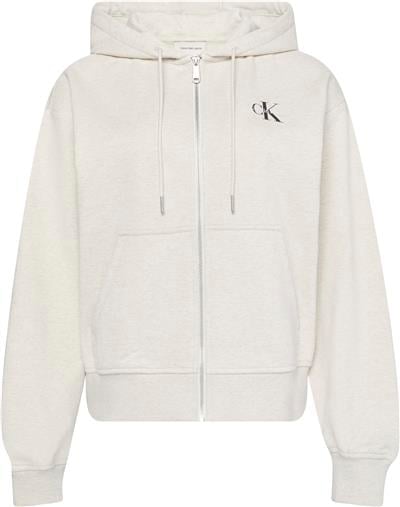 Calvin Klein Monologo French Terry Fz Bf Kadın Kapüşonlu Sweatshirt