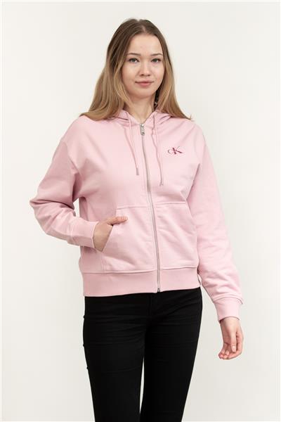 Calvin Klein Monologo French Terry Fz Bf Kadın Kapüşonlu Sweatshirt