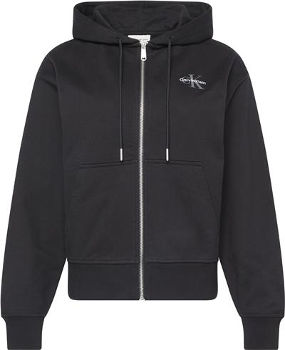 Calvin Klein Monologo French Terry Fz Bf Kadın Kapüşonlu Sweatshirt