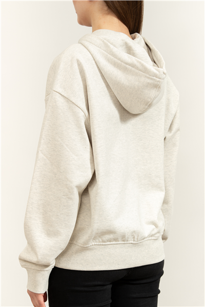 Calvin Klein Monologo French Terry Fz Bf Kadın Kapüşonlu Sweatshirt