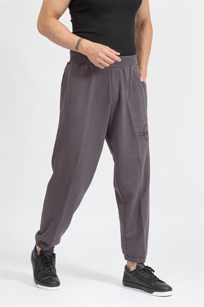 Calvin Klein Monologo Washed Hwk Erkek Eşofman Altı Gri