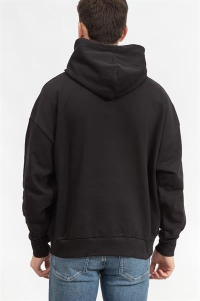 Calvin Klein Motion Logo Mod Comfort Hoodie Erkek Kapüşonlu Sweatshirt