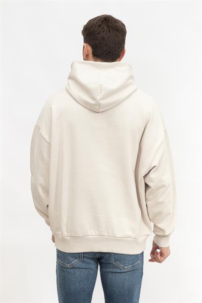 Calvin Klein Motion Logo Mod Comfort Hoodie Erkek Kapüşonlu Sweatshirt