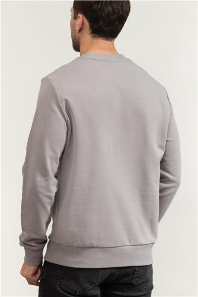 Calvin Klein Multi Color Logo Erkek Bisiklet Yaka Sweatshirt