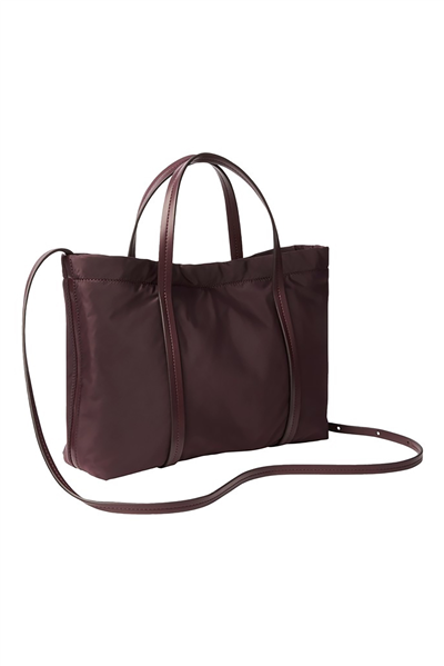 Calvin Klein Nylon Small Tote Crossbody Kadın Mini Omuz Çantası Siyah