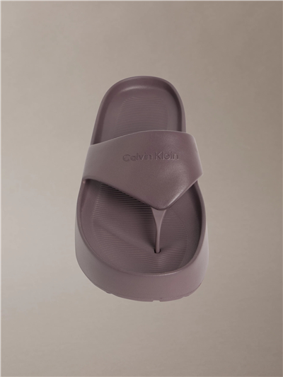 Calvin Klein One Piece Eva Flip F Kadın Terlik Gri