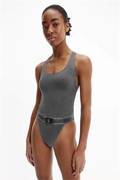 Calvin Klein One Piece Racer Back-Rp Kadın Mayo