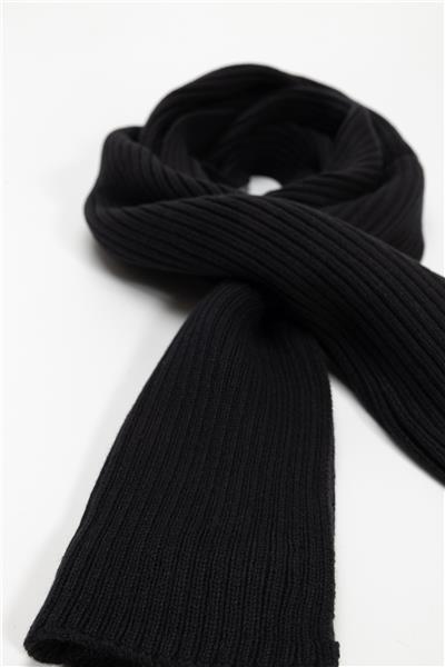 Calvin Klein Patch Chunky Rib Cotton Erkek Atkı