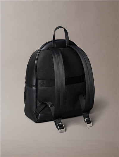 Calvin Klein Perforated Backpack Erkek Sırt Çantası Siyah
