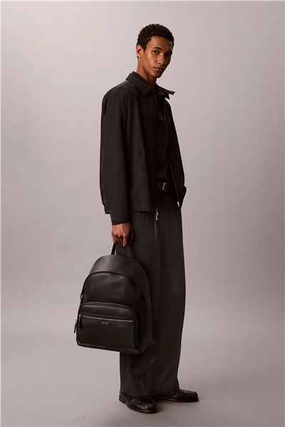Calvin Klein Perforated Backpack Erkek Sırt Çantası Siyah