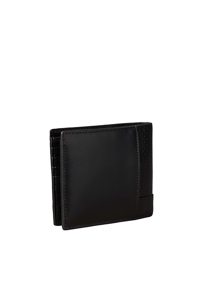 Calvin Klein Perforated Billfold Erkek Cüzdan Siyah