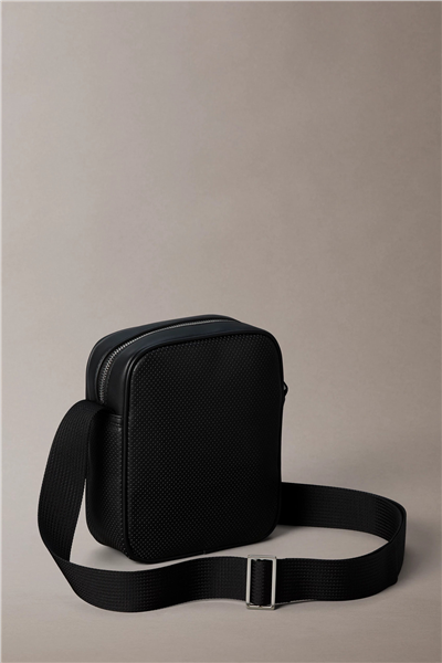 Calvin Klein Perforated Erkek Reporter Çanta Siyah
