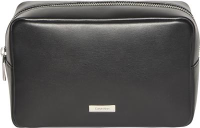 Calvin Klein Plaque Dopp Kit Erkek El Çantası