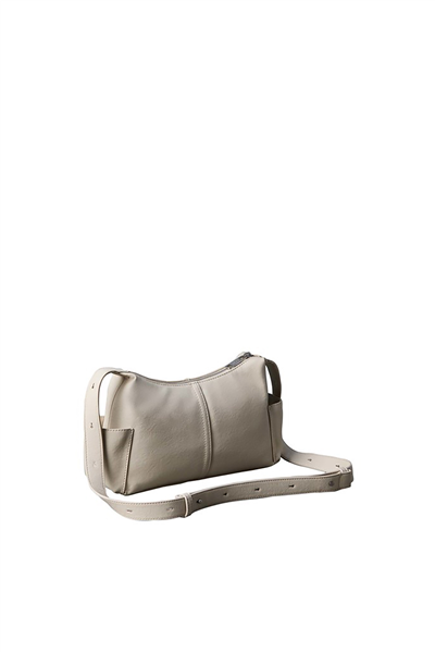 Calvin Klein Pockets Monologo Crossbody Kadın Omuz Çantası Bej