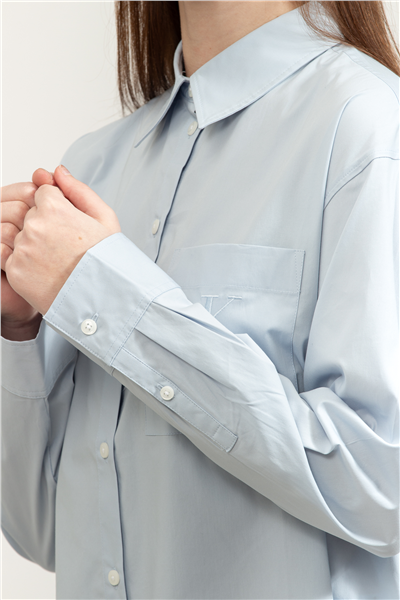 Calvin Klein Poplin Relaxed Shirt Kadın Gömlek