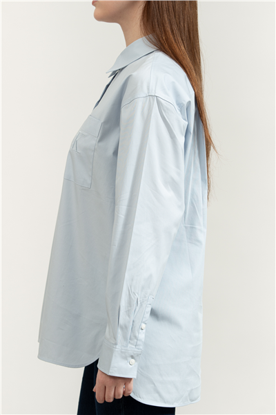 Calvin Klein Poplin Relaxed Shirt Kadın Gömlek