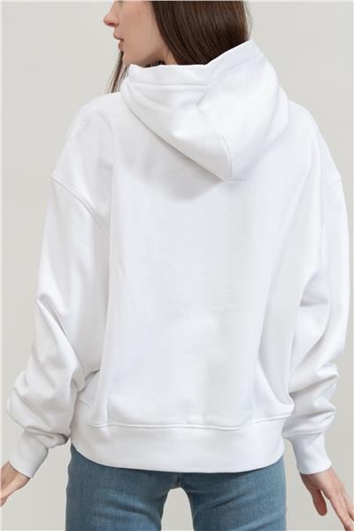 Calvin Klein Premium Monologo Kadın Kapüşonlu Sweatshirt