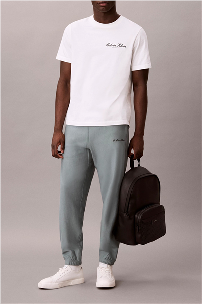 Calvin Klein Premium Terry Calvin Erkek Eşofman Altı Gri