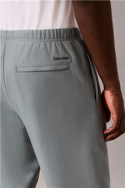 Calvin Klein Premium Terry Calvin Erkek Eşofman Altı Gri