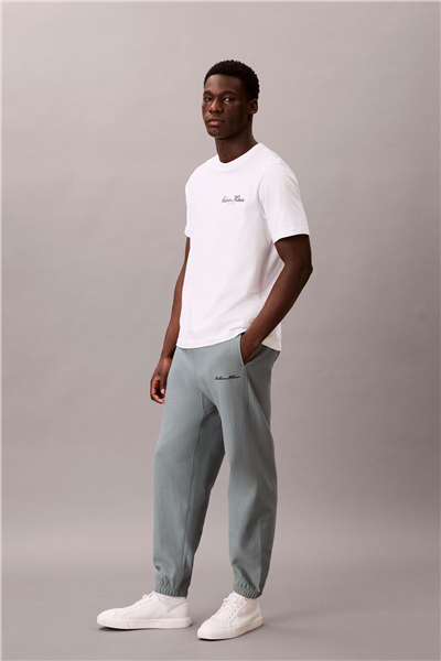 Calvin Klein Premium Terry Calvin Erkek Eşofman Altı Gri