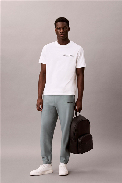 Calvin Klein Premium Terry Calvin Erkek Eşofman Altı Gri