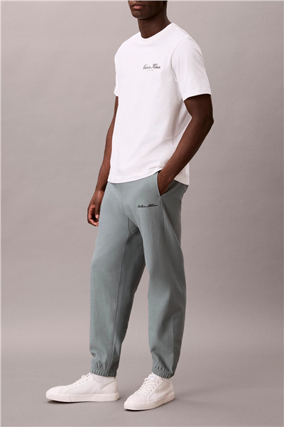 Calvin Klein Premium Terry Calvin Erkek Eşofman Altı Gri