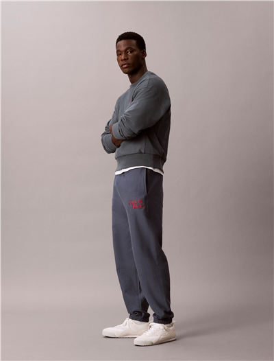Calvin Klein Premium Terry Graphic Jogger Erkek Eşofman Altı