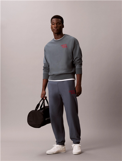 Calvin Klein Premium Terry Graphic Jogger Erkek Eşofman Altı