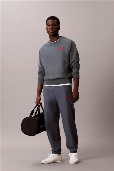 Calvin Klein Premium Terry Graphic Jogger Erkek Eşofman Altı