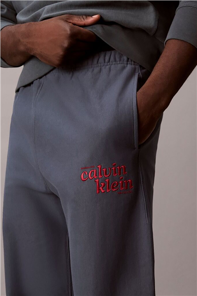 Calvin Klein Premium Terry Graphic Jogger Erkek Eşofman Altı