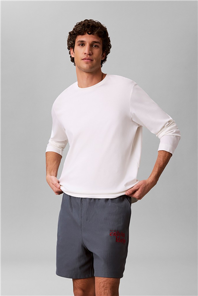 Calvin Klein Premium Terry Graphic Short Erkek Şort