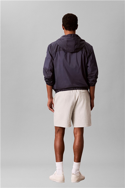 Calvin Klein Premium Terry Graphic Short Erkek Şort Beyaz