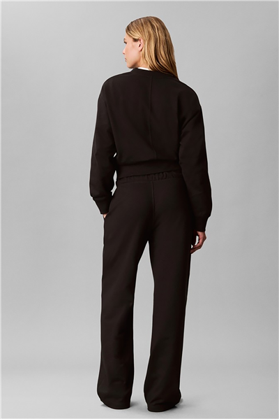 Calvin Klein Premium Terry Script Logo Pant Kadın Eşofman Altı Siyah