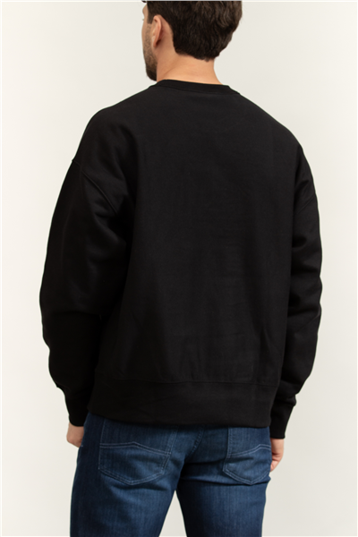 Calvin Klein Premium Tri-Color Monologo Cn Sw Erkek Bisiklet Yaka Sweatshirt