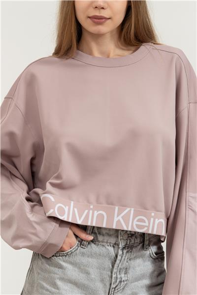 Calvin Klein Pw Pullover Kadın Triko Pembe