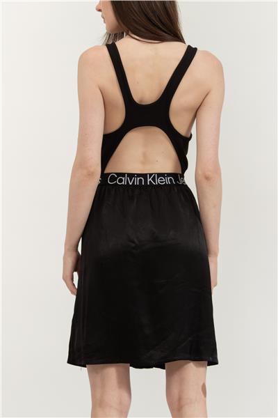 Calvin Klein Racerback Logo Elastic Kadın Elbise