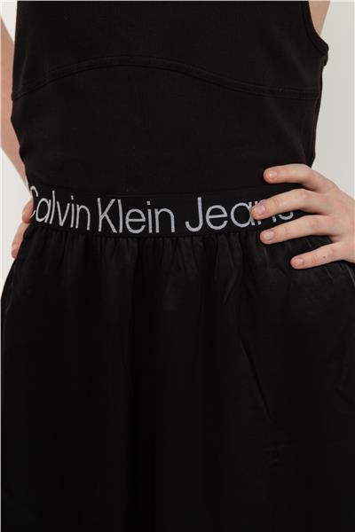 Calvin Klein Racerback Logo Elastic Kadın Elbise