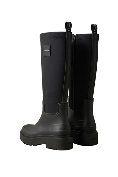 Calvin Klein Rainboot High Rubber Neo Kadın Bot Siyah