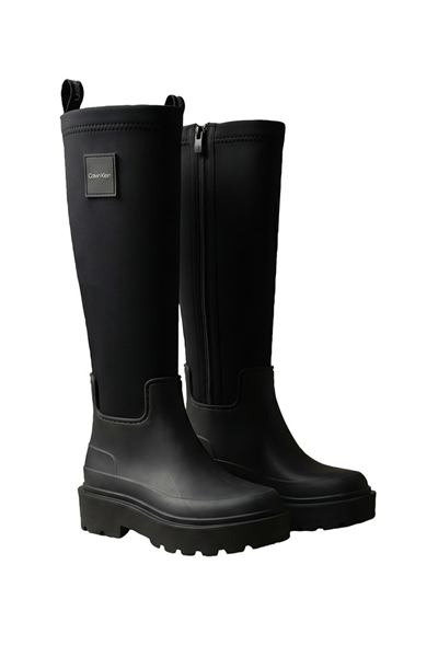 Calvin Klein Rainboot High Rubber Neo Kadın Bot Siyah