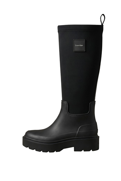 Calvin Klein Rainboot High Rubber Neo Kadın Bot Siyah