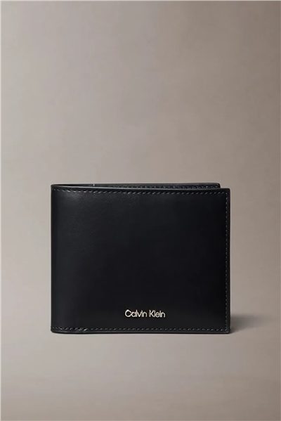 Calvin Klein Raised Bill Fold Erkek Cüzdan Siyah