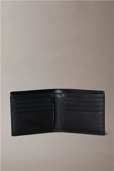 Calvin Klein Raised Bill Fold Erkek Cüzdan Siyah