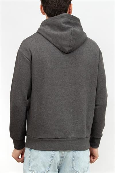 Calvin Klein Raised Embroidered Logo Erkek Kapüşonlu Sweatshirt